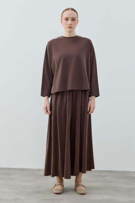 Basic Bambu Takım-Kahverengi