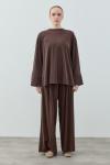 Modal Comfy Takım-Kahverengi -MRW-1646