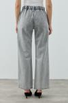 Palazzo Taşlı Denim-Ky Gri -MRW-1693