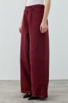 Very Shiny Denim Pantolon-Bordo-MRW-1770