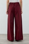 Very Shiny Denim Pantolon-Bordo-MRW-1770