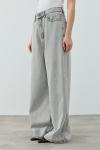 Very Shiny Denim Pantolon-Ky Gri-MRW-1770