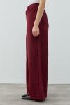 Salaş Denim Pantolon-Bordo-MRW-1690