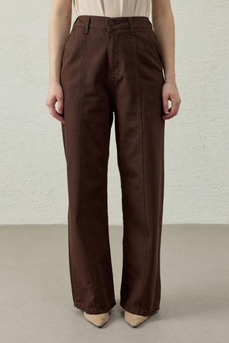 Western Denim Pantolon-Kahverengi-MRW-1767
