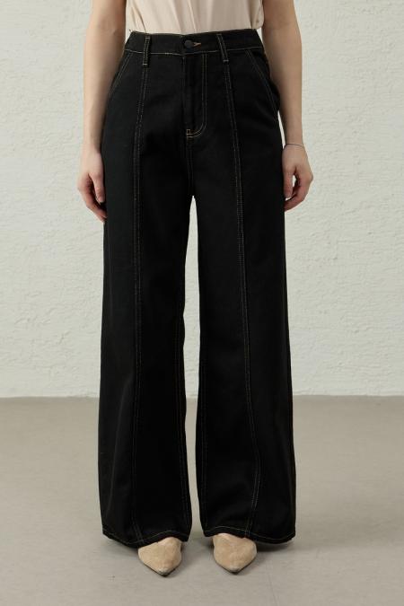 Western Denim Pantolon-Siyah-MRW-1767