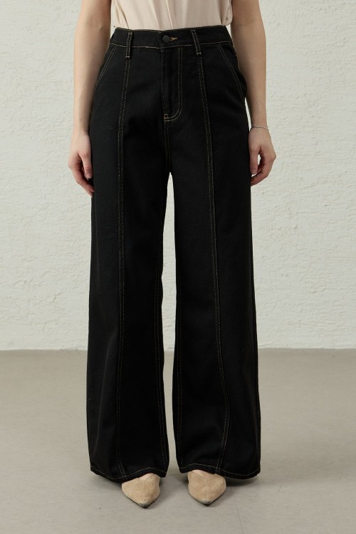 Western Denim Pantolon-Siyah-MRW-1767