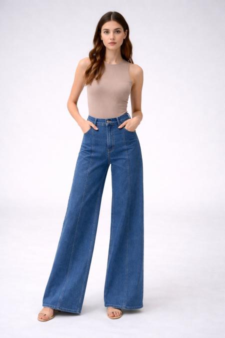 Western Denim Pantolon-Lacivert-MRW-1767