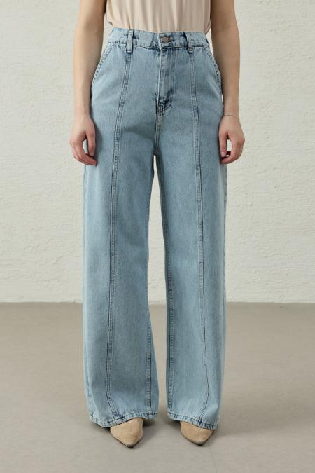Western Denim Pantolon-Ky Buz Mavi-MRW-1767