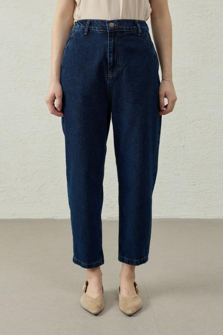 New Basıc Denim Pantolon- Lacivert-MRW-1769