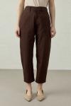 New Basıc Denim Pantolon-Kahverengi-MRW-1769