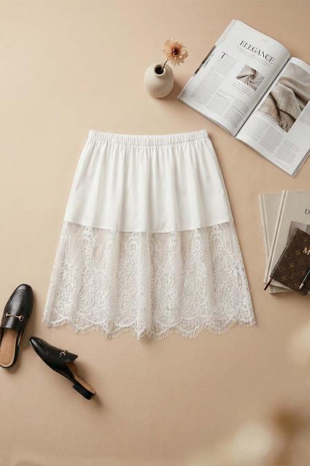 Dantel İçlik-MRW-1609-Beyaz