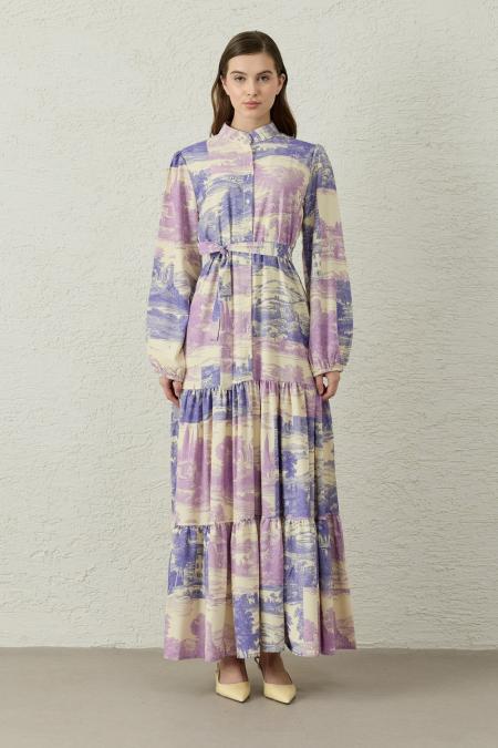 Estate Elbise-Mor-MRW-1818