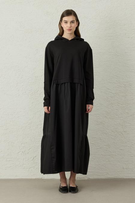 Meybi Spor Elbise-Siyah-MRW-1814