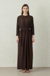 Very Elbise-Acı Kahve-MRW-1816