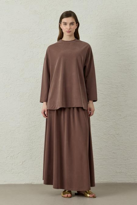 Mixi Bambu Takım-Kahverengi