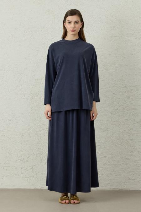 Mixi Bambu Takım-İndigo