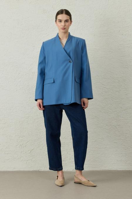 Tensel Ceket-İndigo-MRW-1802