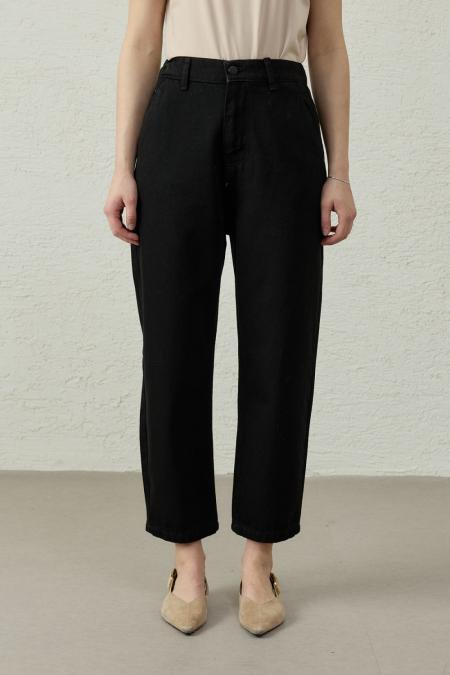 New Basıc Denim Pantolon-Siyah-MRW-1769