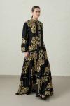 Shine Vual Elbise-Gold