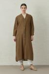 Arka Uzun Gömlek-Kahverengi-MRW-1794