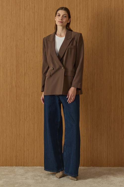 Blazer Ceket-A.Kahve -MRW-1806