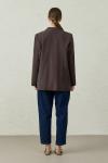 Blazer Ceket-Soft Kahve -MRW-1806