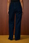 Palazzo Taşlı Denim-Lacivert -MRW-1693