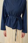 Verev Poplin Tunik-Lacivert-MRW-1839