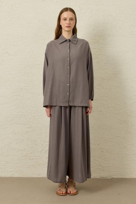 Venedik Pamuk Takım-Antrasit-MRW-1823