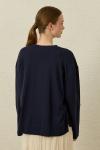 Comfy Penye Tunik-Lacivert-MRW-1838