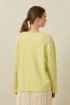 Comfy Penye Tunik-Sarı-MRW-1838