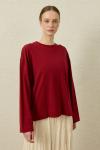 Comfy Penye Tunik-Bordo-MRW-1838
