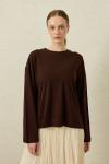 Comfy Penye Tunik-Acı Kahve-MRW-1838