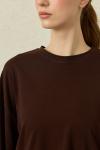Comfy Penye Tunik-Acı Kahve-MRW-1838