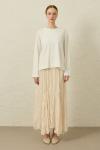 Comfy Penye Tunik-Ekru-MRW-1838