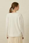 Comfy Penye Tunik-Ekru-MRW-1838