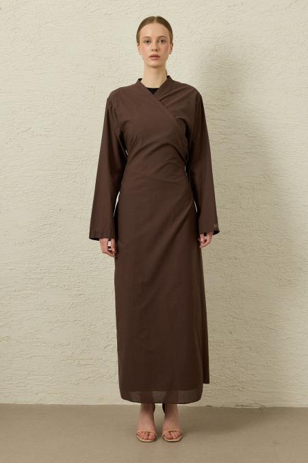 Namaz Elbisesi-Kahverengi-MRW-1820