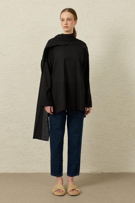 Amalfi Gömlek-Siyah-MRW-1829