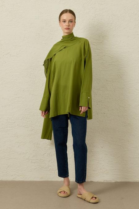 Amalfi Gömlek-Yeşil-MRW-1829