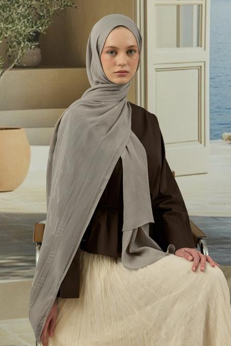 Mw Elegante Şal-Gri-MRW-1842