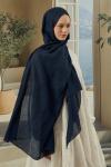 Soi Elegante Şal-Lacivert-MRW-1843