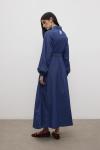 Denim Elbise-Lacivert-MRW-1771
