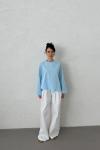 Verev Poplin Tunik-Bebe Mavi-MRW-1839