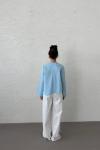 Verev Poplin Tunik-Bebe Mavi-MRW-1839