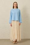 Verev Poplin Tunik-Bebe Mavi-MRW-1839