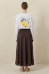 Sorento Uzun Kol Tshirt-Beyaz-MRW 1853