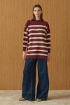 Paris Triko Tunik-Bordo-MRW-1910