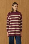 Paris Triko Tunik-Bordo-MRW-1910