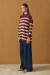 Paris Triko Tunik-Bordo-MRW-1910