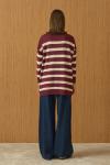 Paris Triko Tunik-Bordo-MRW-1910